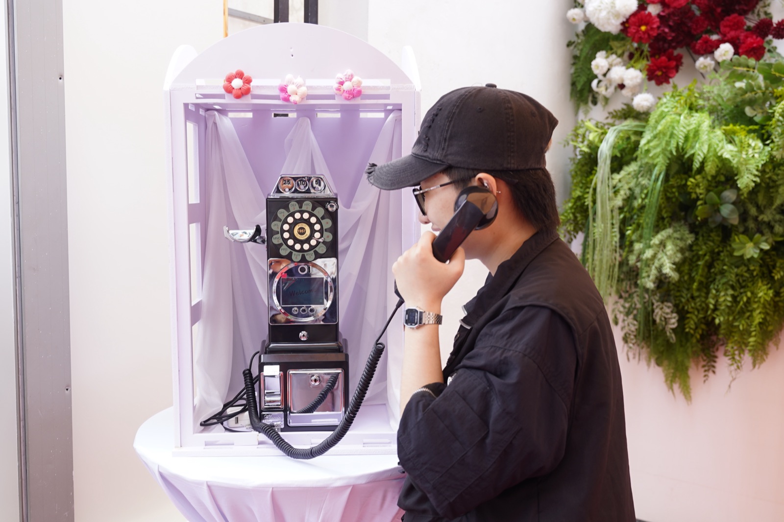 checklist / góc booth trong sảnh