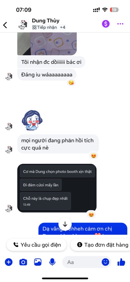 Tin nhắn khách